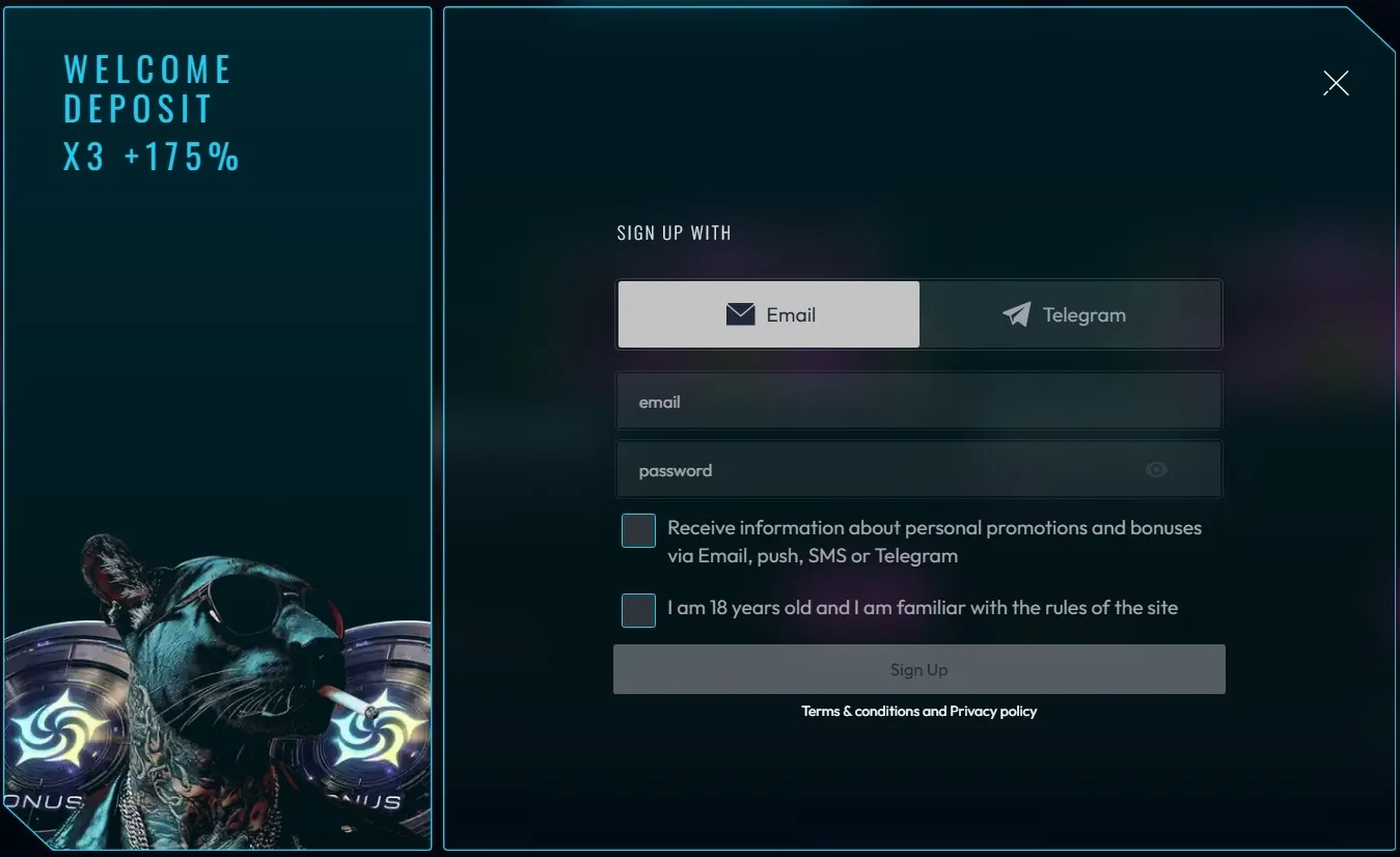 Registration and Login